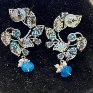 Blue Stone Designer AD earring