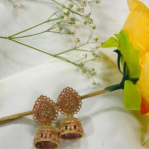 short stylish jhumkas