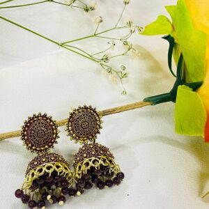 small stylish jhumkas