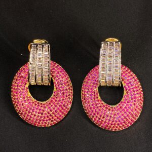 Double use earring ( Studs + Hoops )