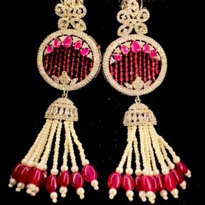 Piroi Long dangler Earrings