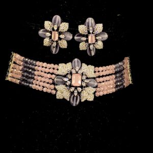 Piroi AD Diamond choker set